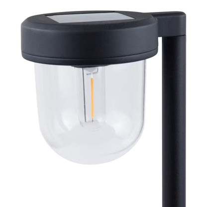 Solarlampe Spyd Brith 10x25 cm Sort IP44
