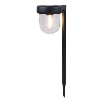 Solarlampe Spyd Brith 10x25 cm Sort IP44