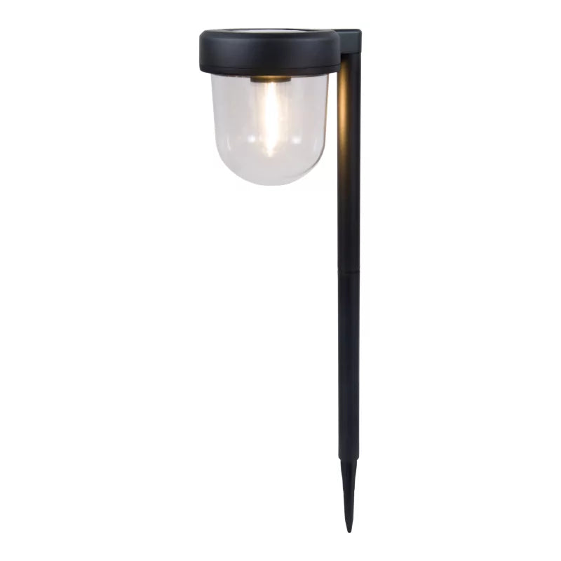 Solarlampe Spyd Brith 10x25 cm Sort IP44
