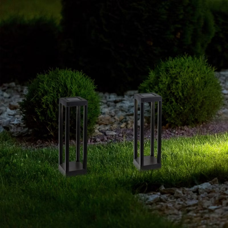 Solarlampe Spyd Cong 10x35 cm Sort LED IP44