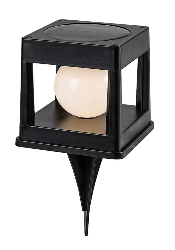 Solarlampe Spyd Holne 11,5x10,5 cm Sort LED IP44