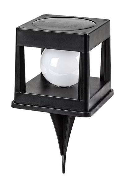 Solarlampe Spyd Holne 11,5x10,5 cm Sort LED IP44