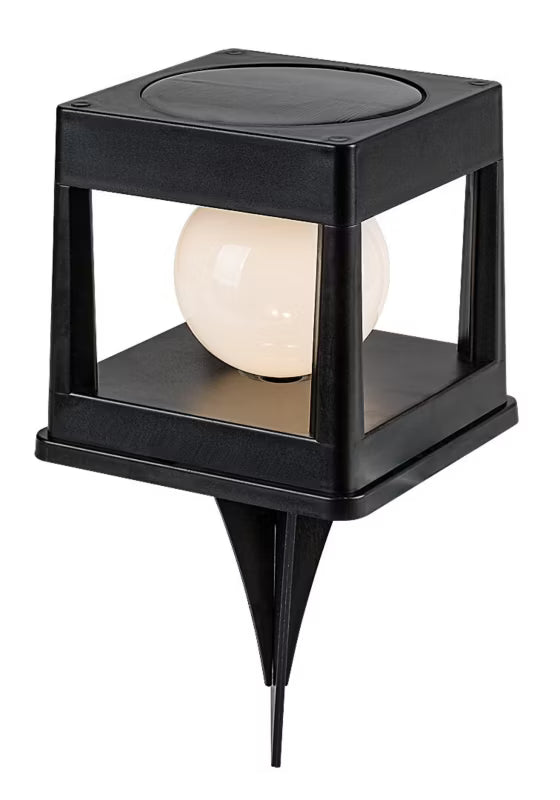 Solarlampe Spyd Holne 11,5x10,5 cm Sort LED IP44