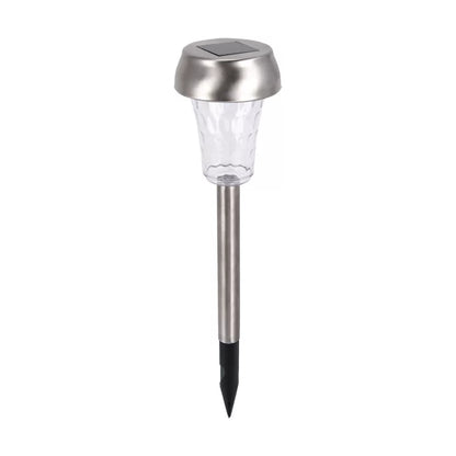 Solarlampe Spyd Iris 38,5x8 cm Krom LED IP44