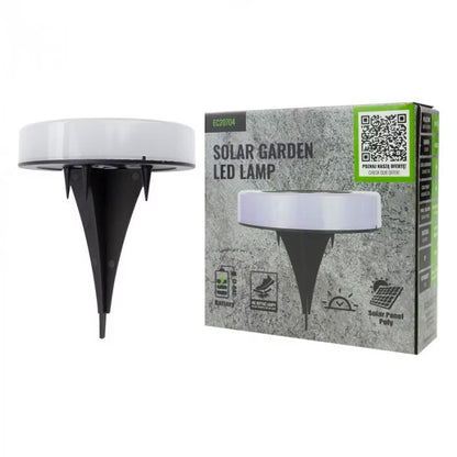 Solarlampe Spyd LED 12,5x10,5 cm Sort IP44