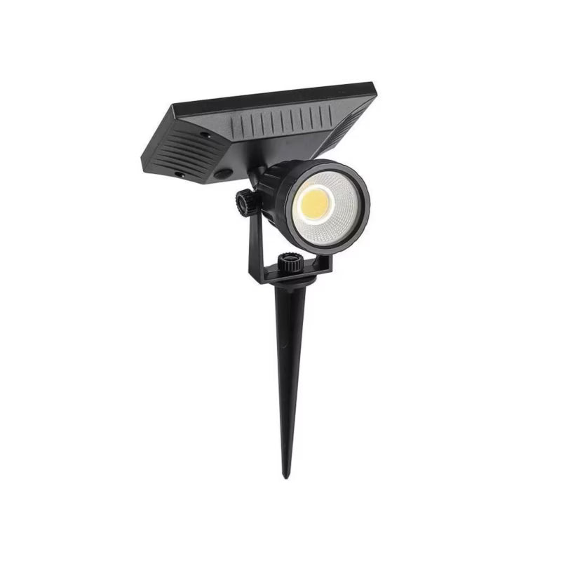 Solarlampe Spyd LED 28x14 cm Sort IP65