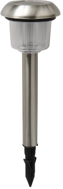 Solarlampe Spyd RGB 11,2x39 cm Sølv