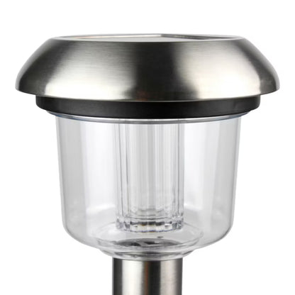 Solarlampe Spyd RGB 11,2x39 cm Sølv
