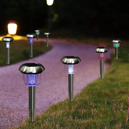 Solarlampe Spyd RGB 11,2x39 cm Sølv