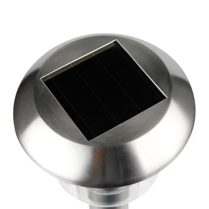 Solarlampe Spyd RGB 11,2x39 cm Sølv