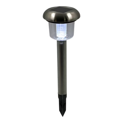 Solarlampe Spyd RGB 11,2x39 cm Sølv