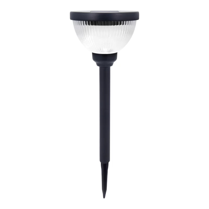 Solarlampe Spyd RGB Campanula 11x25 cm Sort