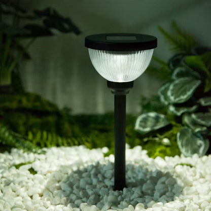 Solarlampe Spyd RGB Campanula 11x25 cm Sort