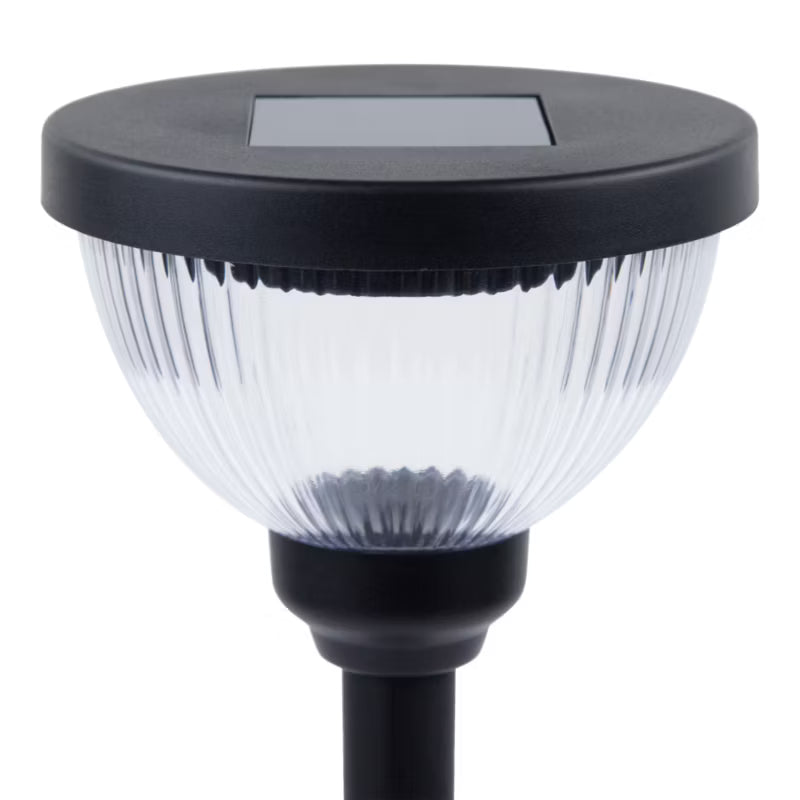 Solarlampe Spyd RGB Campanula 11x25 cm Sort