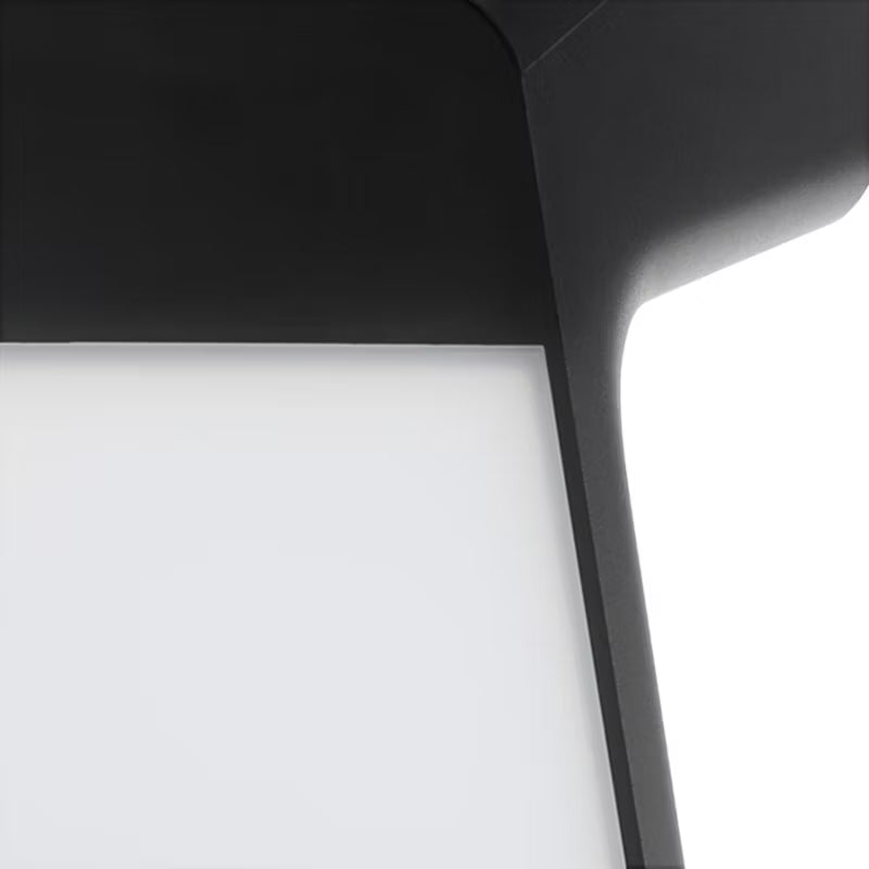 Solarlampe Summerside med Bevægelsessensor Sort