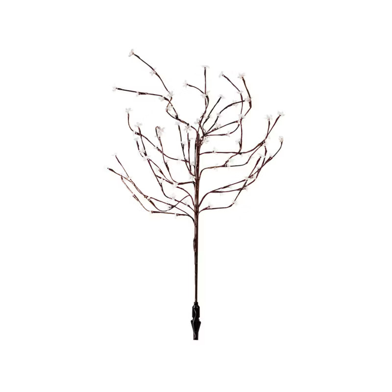 Solarlampe Tree 120 cm RGB Sort IP44