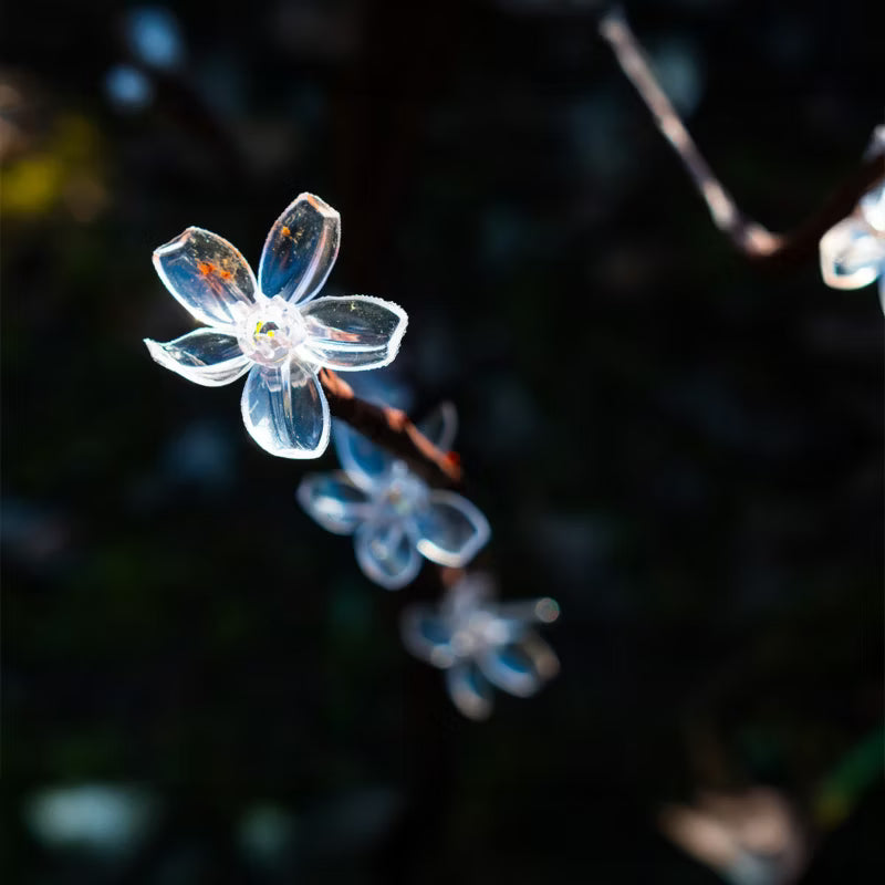 Solarlampe Tree 120 cm RGB Sort IP44