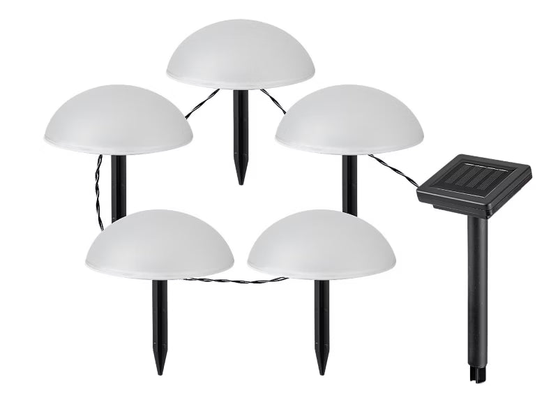 Solarlampe Treppio 400x15 cm Sort LED IP44