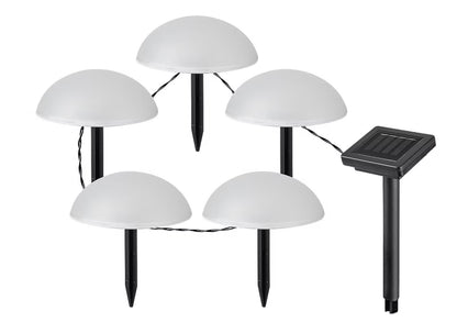 Solarlampe Treppio 400x15 cm Sort LED IP44