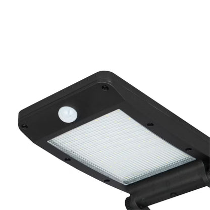 Solarlampe Udendørs Væglampe med Bevægelsessensor Sort