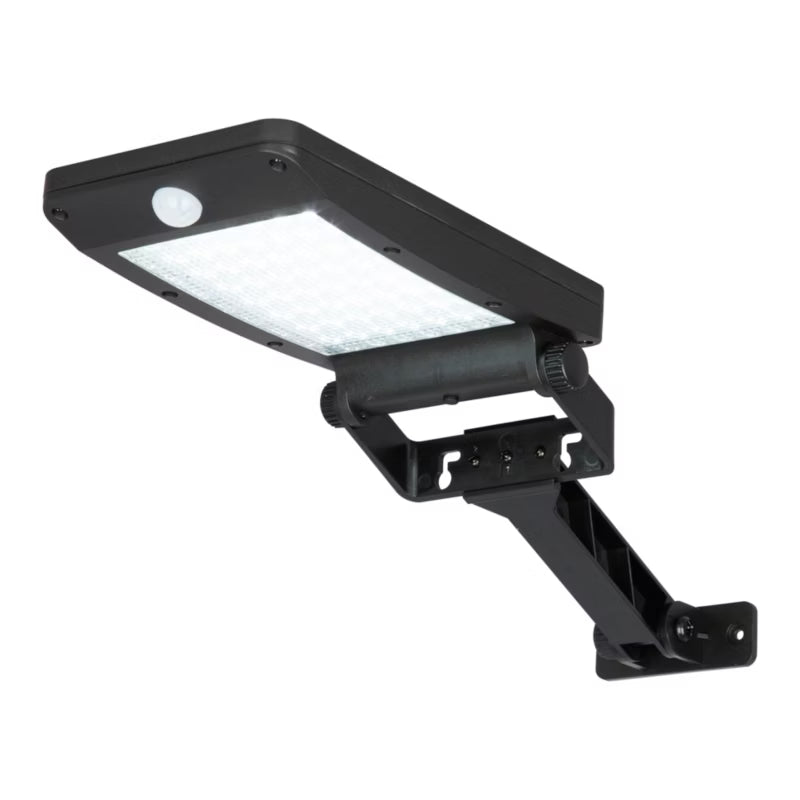 Solarlampe Udendørs Væglampe med Bevægelsessensor Sort