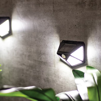 Solarlampe Væglampe Batman 4000K Sort IP44