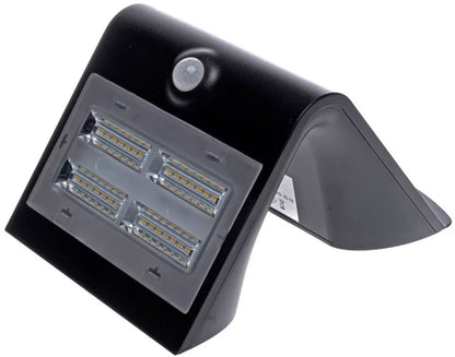 Solarlampe Væglampe Butterfly 400 lm Sort