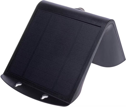 Solarlampe Væglampe Butterfly 400 lm Sort