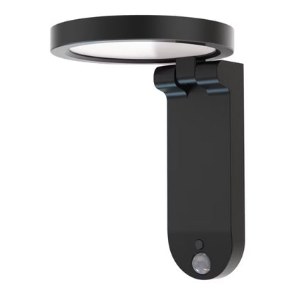 Solarlampe Væglampe Oregano 900 lm med Bevægelsessensor Sort