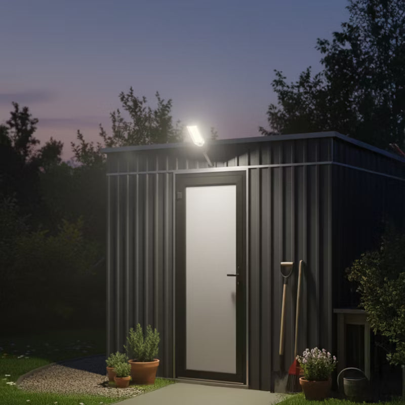 Solarlampe Venice 100W 4000K IP65 Sort