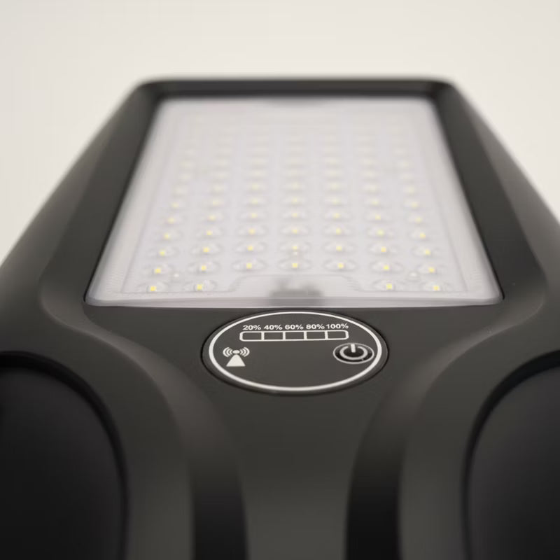 Solarlampe Venice 100W 4000K IP65 Sort