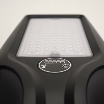 Solarlampe Venice 100W 4000K IP65 Sort