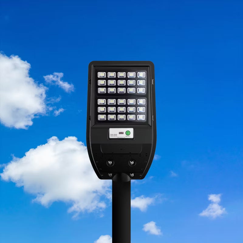 Solarlampe VIA 500 lm 6000K Sort IP54