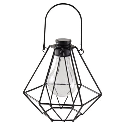 Solarlanterne Mini 15x13 cm Sort IP44