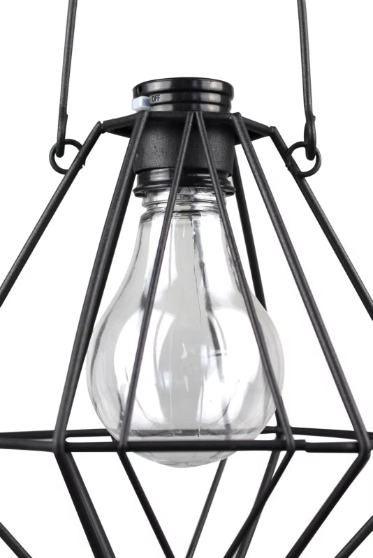 Solarlanterne Mini 15x13 cm Sort IP44