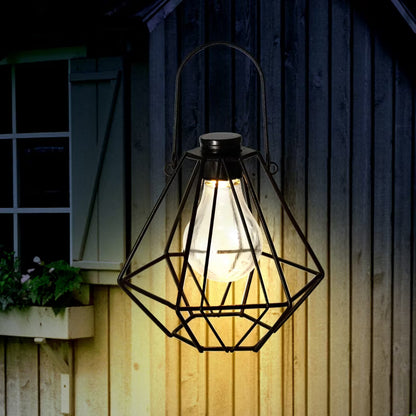 Solarlanterne Mini 15x13 cm Sort IP44