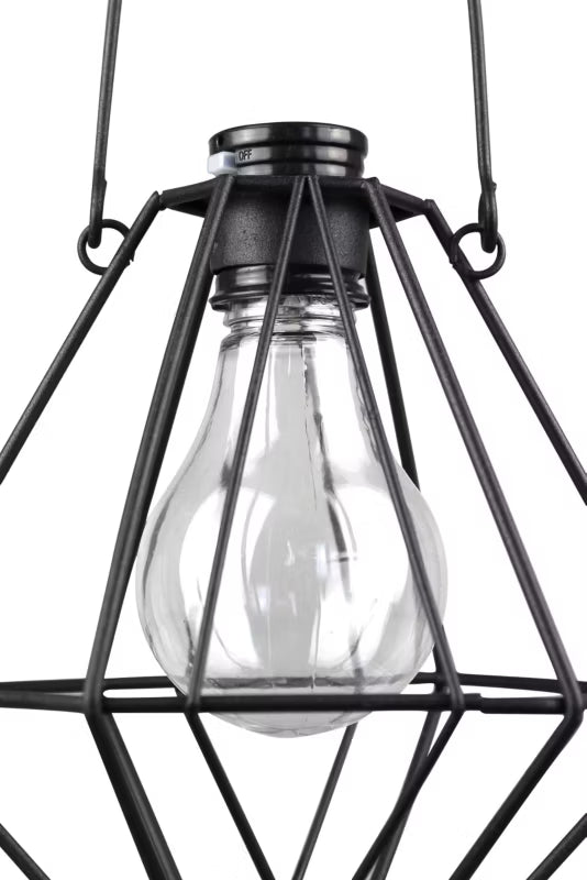 Solarlanterne Mini 15x13 cm Sort IP44