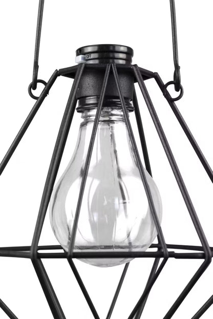 Solarlanterne Mini 15x13 cm Sort IP44