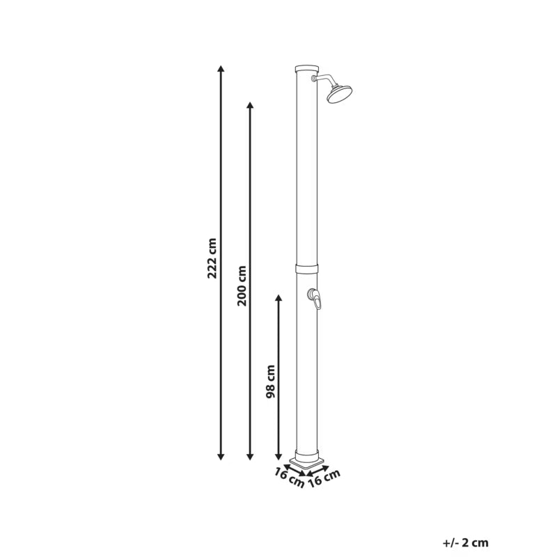 Solbruser Elqui 160 mm Sort Sølv