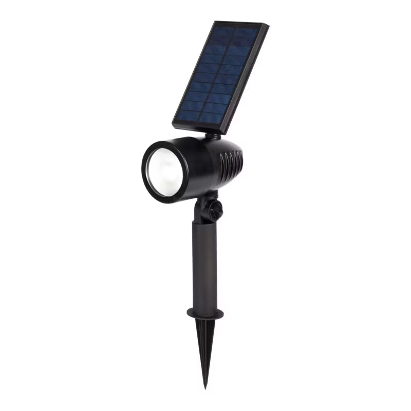 Solcelle Spot 100 lm 5000K Sort IP44 | 5059340853994