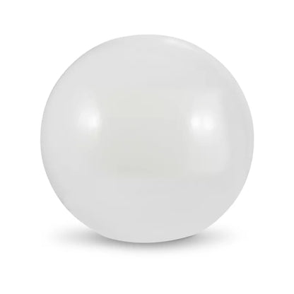 Solcellelampe Kugle 30 cm Hvid