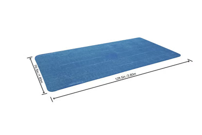 Solovertræk 380x180 cm Blå