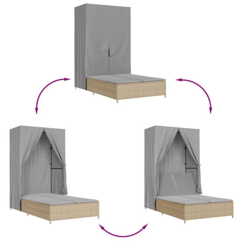 Solseng 104x197 cm Beige Polyran