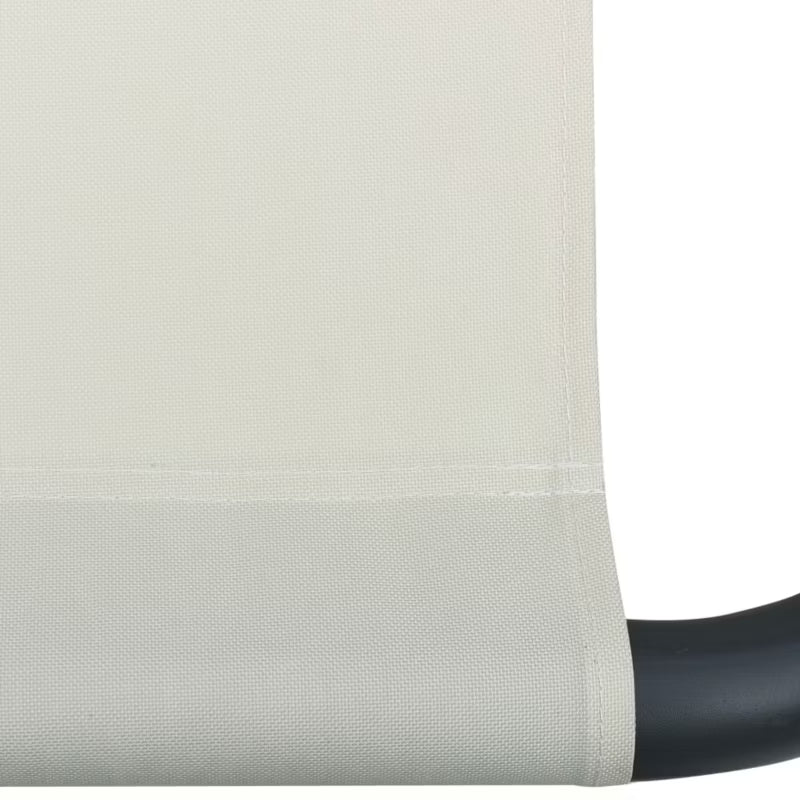 Solseng 200x90 cm Stål Creme med Hynde
