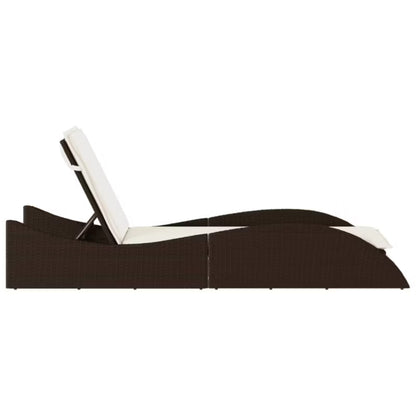 Solseng 205x60 cm Brun med Hynde