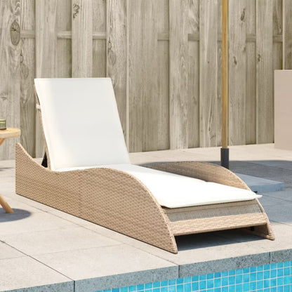 Solseng 60x205 cm Beige med Hynde