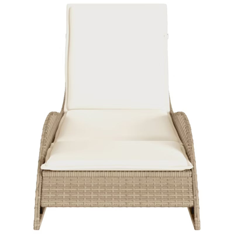 Solseng 60x205 cm Beige med Hynde