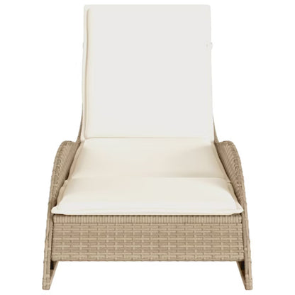 Solseng 60x205 cm Beige med Hynde
