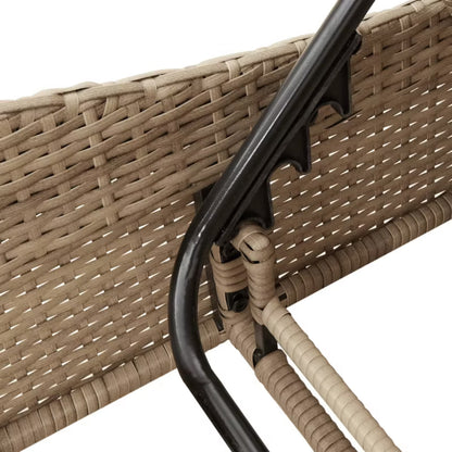 Solseng 60x205 cm Beige med Hynde