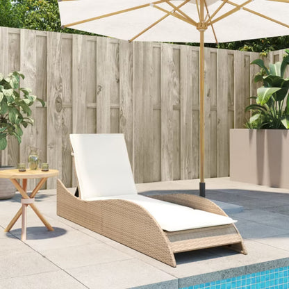 Solseng 60x205 cm Beige med Hynde